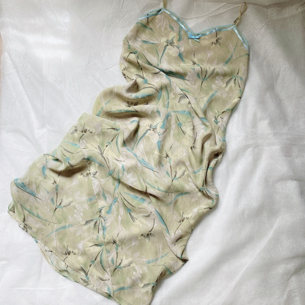 Laundry by Shelli Segal Floral Mix Slip dress